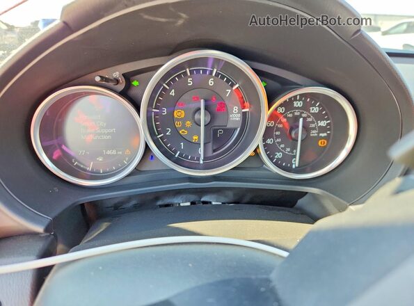 JM1NDAD73N0507988 2022 MAZDA MX-5 Red Սարքավորումների վահանակի տեսք