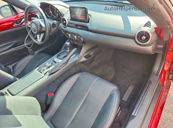 JM1NDAD75P0561862 2023 MAZDA MX-5 Red წინა პანელის ხედი