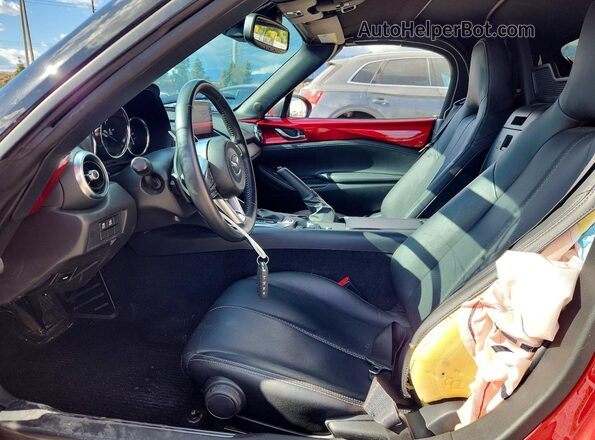 JM1NDAD75P0561862 2023 MAZDA MX-5 Red წინა სალონის ხედი