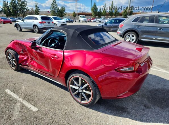JM1NDAD75P0561862 2023 MAZDA MX-5 Red უკანა მარცხენა