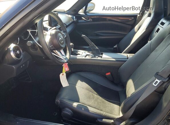 JM1NDAD76M0458204 2021 MAZDA MX-5 Black Widok wnętrza z przodu