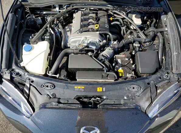 JM1NDAD76M0458204 2021 MAZDA MX-5 Black Widok wnętrza z tyłu