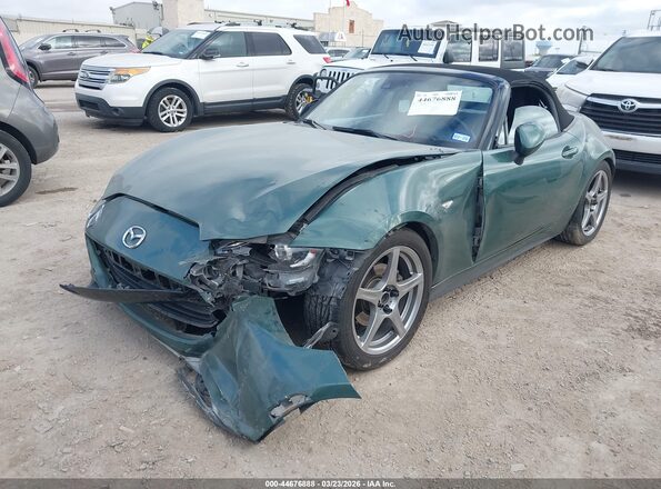 JM1NDAD78G0104253 2016 MAZDA MX-5 MIATA Green Przód lewy