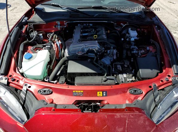 JM1NDAD78R0603380 2024 MAZDA MX-5 Red Rear interior view