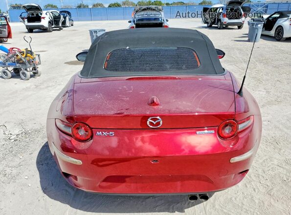 JM1NDAD78R0603380 2024 MAZDA MX-5 Red Rear view