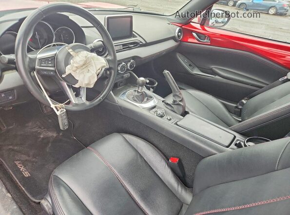 JM1NDAD79G0102057 2016 MAZDA MX-5 Red Dashboard view