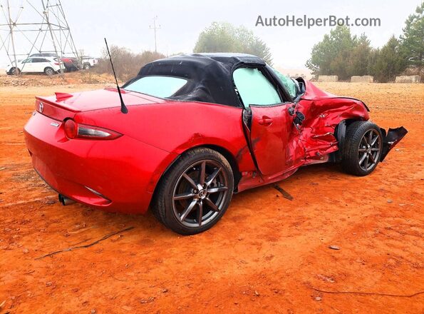 JM1NDAD79H0124805 2017 MAZDA MX-5 Red Հետևի աջ