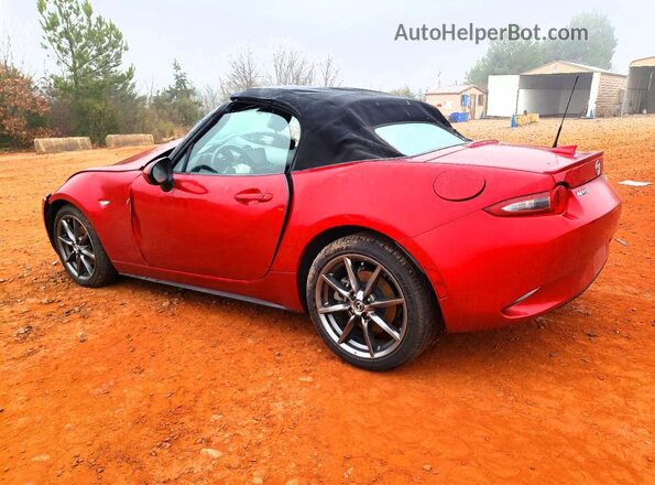 JM1NDAD79H0124805 2017 MAZDA MX-5 Red Հետևի ձախ