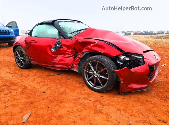 JM1NDAD79H0124805 2017 MAZDA MX-5 Red Առջևի աջ