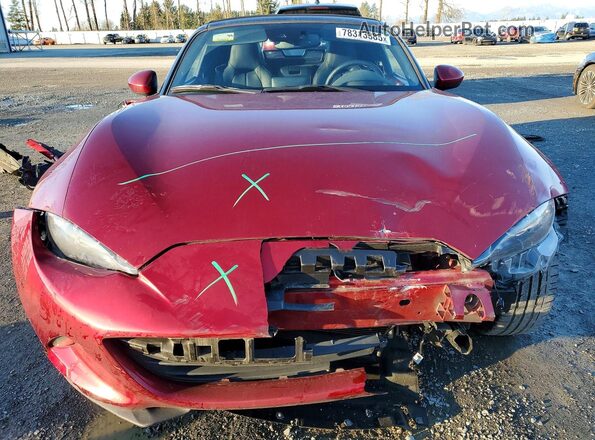 JM1NDAD79N0508546 2022 MAZDA MX-5 Red წინა ხედი