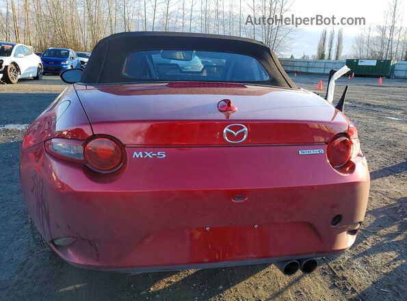 JM1NDAD79N0508546 2022 MAZDA MX-5 Red უკანა ხედი