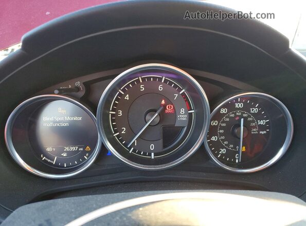 JM1NDAD79N0508546 2022 MAZDA MX-5 Red ხელსაწყოთა პანელის ხედი
