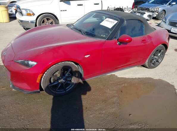 JM1NDAD7XG0102679 2016 MAZDA MX-5 MIATA Red Передня ліва чверть