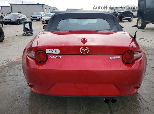 JM1NDAD7XG0119630 2016 MAZDA MX-5 Красный Вид сзади