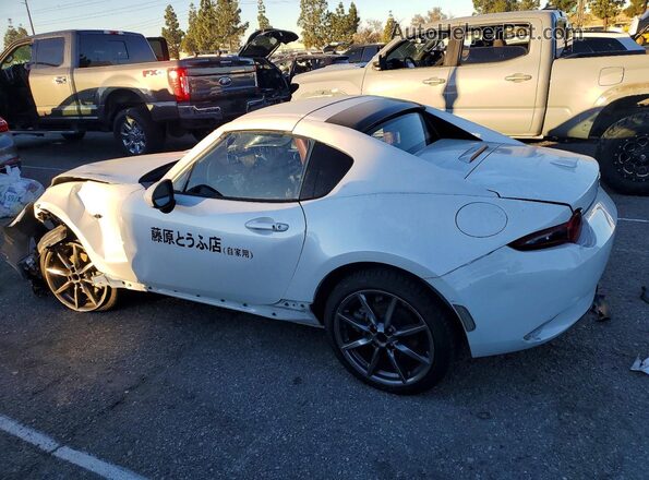 JM1NDAJ75L0417906 2020 MAZDA MX-5 White უკანა მარცხენა