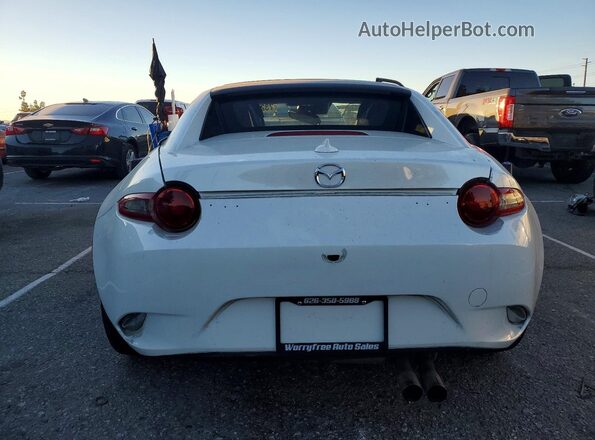 JM1NDAJ75L0417906 2020 MAZDA MX-5 White უკანა ხედი