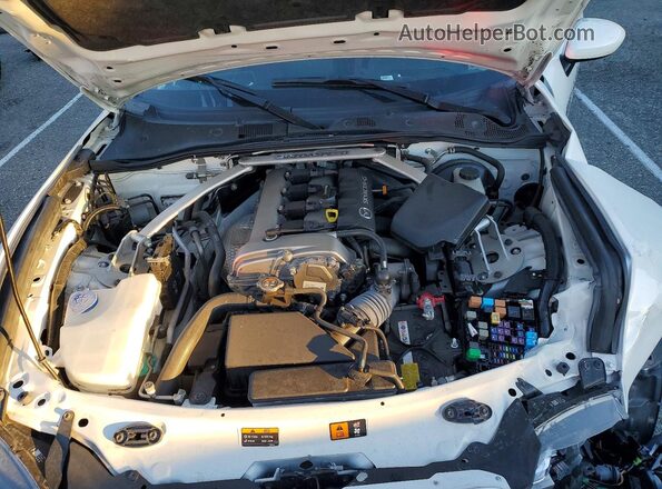 JM1NDAJ75L0417906 2020 MAZDA MX-5 White უკანა სალონის ხედი