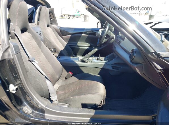 JM1NDAL70H0100684 2017 MAZDA MX-5 MIATA RF Black VIN კოდის სტიკერის ხედი