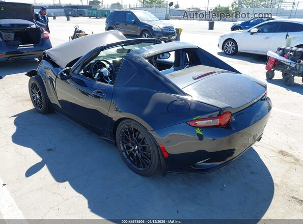 JM1NDAL70H0100684 2017 MAZDA MX-5 MIATA RF Black უკანა მარცხენა