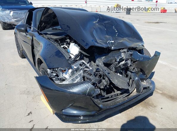 JM1NDAL70H0100684 2017 MAZDA MX-5 MIATA RF Black წინა ხედი