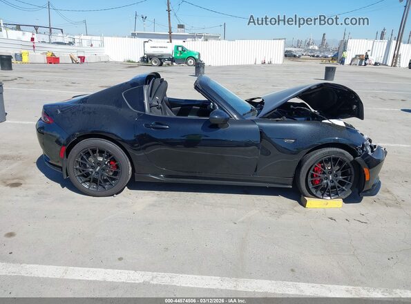 JM1NDAL70H0100684 2017 MAZDA MX-5 MIATA RF Black ხელსაწყოთა პანელის ხედი