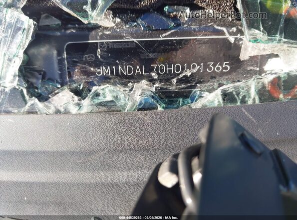 JM1NDAL70H0101365 2017 MAZDA MX-5 MIATA RF Gray Engine compartment view