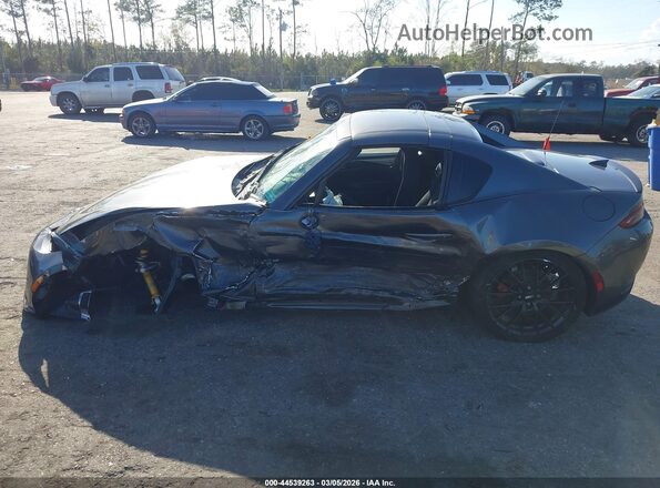 JM1NDAL70H0101365 2017 MAZDA MX-5 MIATA RF Gray 360 interior view