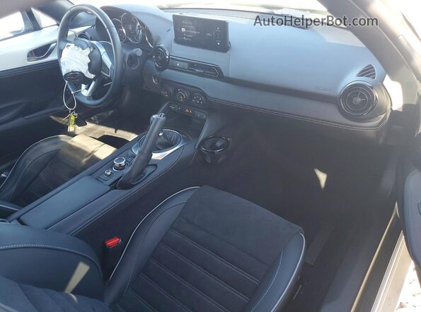 JM1NDAL70R0605402 2024 MAZDA MX-5 White წინა პანელის ხედი