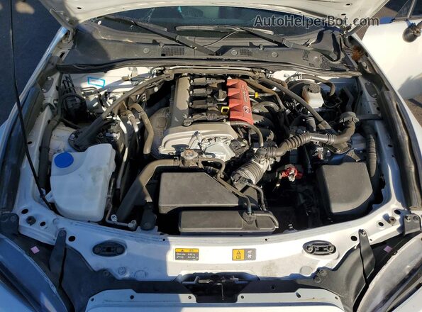 JM1NDAL72J0200792 2018 MAZDA MX-5 Silver Вид задньої частини салону