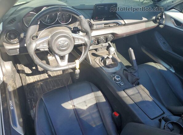 JM1NDAL72J0200792 2018 MAZDA MX-5 Silver Вид панелі приладів