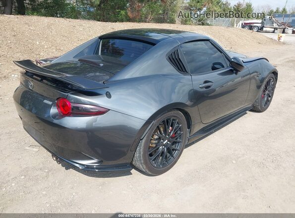 JM1NDAL76K0307605 2019 MAZDA MX-5 MIATA RF Gray Tył prawy