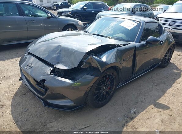 JM1NDAL76K0307605 2019 MAZDA MX-5 MIATA RF Gray Przód lewy