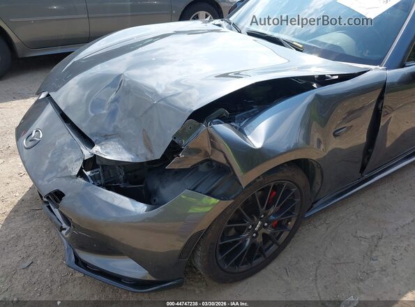 JM1NDAL76K0307605 2019 MAZDA MX-5 MIATA RF Gray Widok z przodu