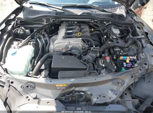 JM1NDAL76K0307605 2019 MAZDA MX-5 MIATA RF Gray Widok z tyłu