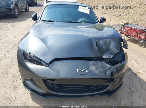 JM1NDAL76K0307605 2019 MAZDA MX-5 MIATA RF Gray Widok zestawu wskaźników