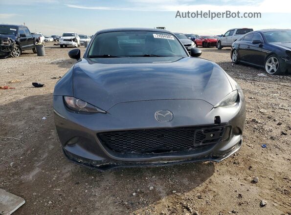JM1NDAL79K0303726 2019 MAZDA MX-5 Charcoal Vista frontal