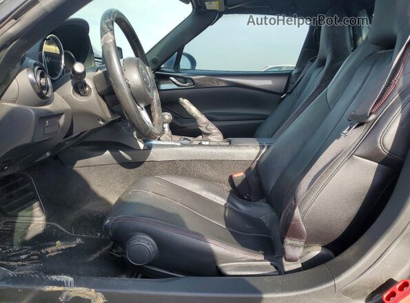 JM1NDAL79K0303726 2019 MAZDA MX-5 Charcoal Vista interior delantera
