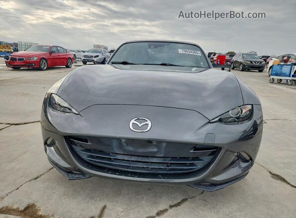 JM1NDAM70H0109271 2017 MAZDA MX-5 Gray Դիմացի տեսք