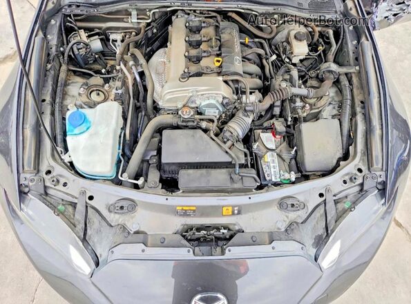 JM1NDAM70H0109271 2017 MAZDA MX-5 Gray Սալոնի հետևի տեսք