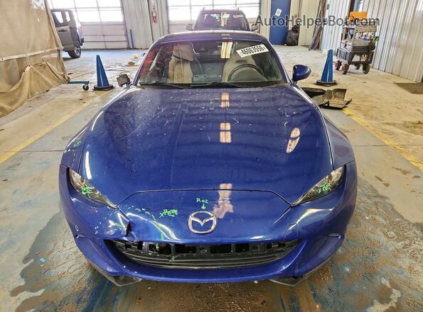 JM1NDAM70K0304326 2019 MAZDA MX-5 Blue Front view