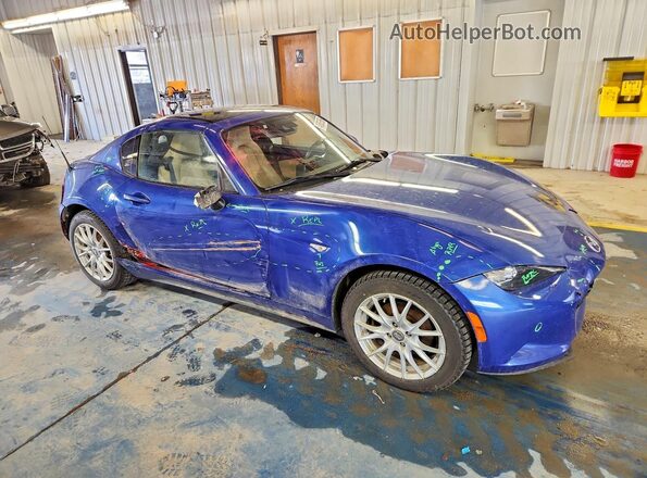 JM1NDAM70K0304326 2019 MAZDA MX-5 Blue Front right