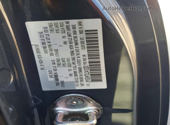 JM1NDAM70L0418330 2020 MAZDA MX-5 Gray VIN կոդի պիտակի տեսք