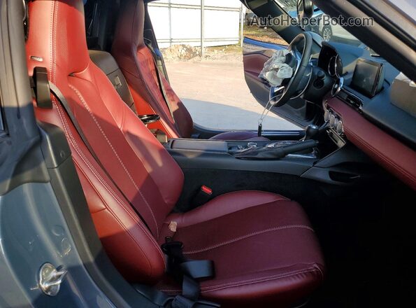 JM1NDAM70L0418330 2020 MAZDA MX-5 Gray Հետևի նստատեղերի տեսք