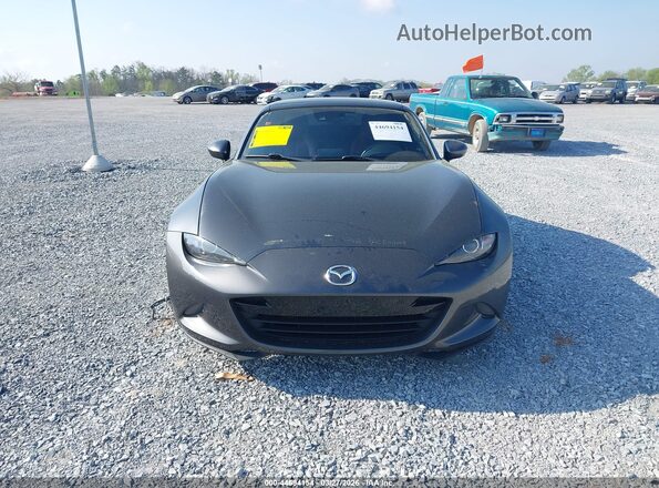 JM1NDAM71H0102782 2017 MAZDA MX-5 MIATA RF Gray Սալոնի հետևի տեսք
