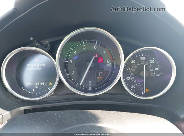 JM1NDAM71H0102782 2017 MAZDA MX-5 MIATA RF Gray Հետևի նստատեղերի տեսք