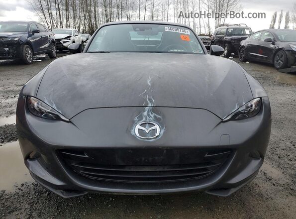 JM1NDAM71H0107044 2017 MAZDA MX-5 Gray წინა ხედი