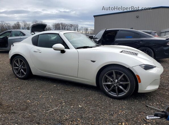 JM1NDAM71M0450768 2021 MAZDA MX-5 Белый Передняя правая четверть