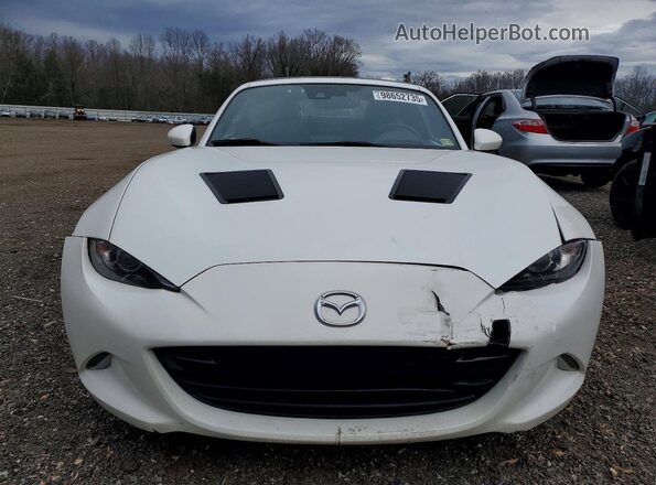 JM1NDAM71M0450768 2021 MAZDA MX-5 Белый Вид спереди