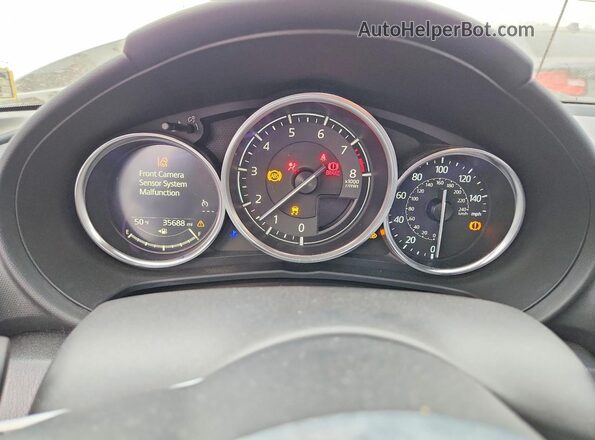 JM1NDAM71M0450768 2021 MAZDA MX-5 Белый Вид щитка приборов