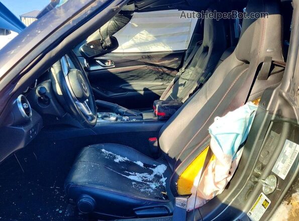 JM1NDAM72H0106243 2017 MAZDA MX-5 Black Սալոնի դիմացի տեսք